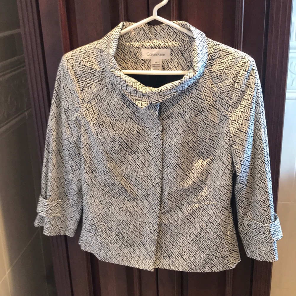 Calvin Klein jacket/blazer. Excellent condition.